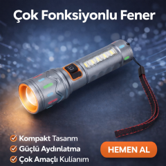 Panther Pt-4519 Usb Sarjli El Feneri