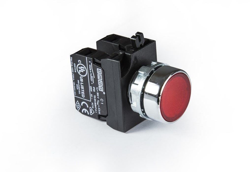 Emas C Somunlu Metal Cıft Start Kırmızı - CM101DK