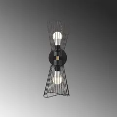 Aydinlatmadunyam Aplik Black Zeyno-Nuw-3295