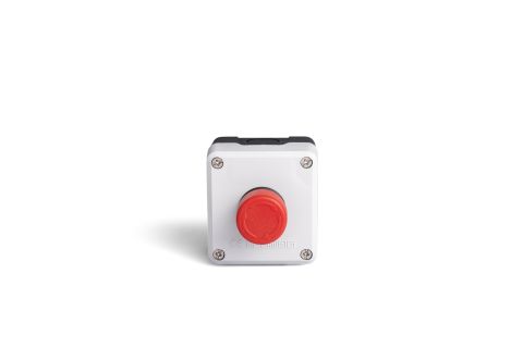 Emas Siyah-Gri Pl.Kutu 30 Mm Emniyet Acil Stop - P1C304E30