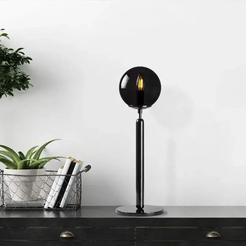 Aydinlatmadunyam Masa Lambasi Black King-11460
