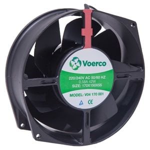 Çetinkaya Pano  170x150x55 Rulmanli 220V AC 0.23A 33W 2950 353M3/H Kapasiteli Fan V04 170 001
