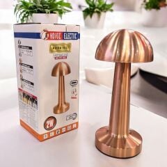 Horoz 050-003-0001-050 Aviva 3Cct Rose Gold 2W/5V Dimli Masa Lambasi
