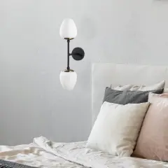 Aydinlatmadunyam Aplik BlackAntiqueWhite Camflo-10365