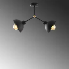 Aydinlatmadunyam Plafonyer Black Dram-Nua-1116