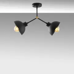 Aydinlatmadunyam Plafonyer Black Dram-Nua-1116