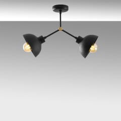 Aydinlatmadunyam Plafonyer Black Dram-Nua-1116