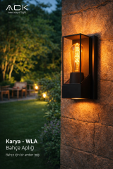 ACK Bahçe Armatürü Karya  E27 Max 23W 250Mm AG36-00522