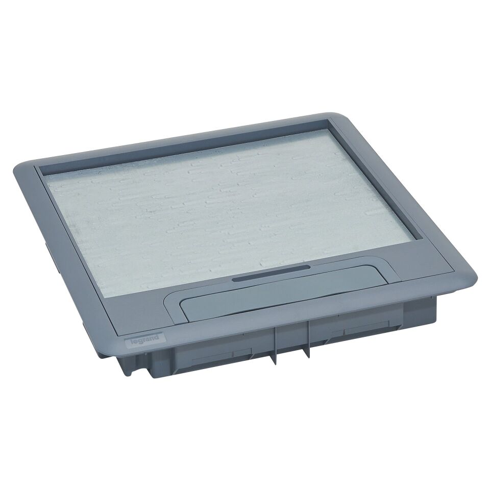 Legrand  Standart tip döşeme altı buat için kapak, plastik, gri, 16 veya 24 modül LEG-088002