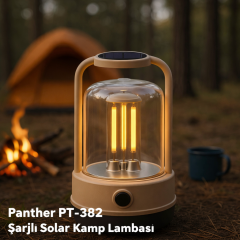 Panther Pt-382 Sarjli Solar Kamp Lambasi