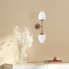Aydinlatmadunyam Aplik Copper Camflo-10375