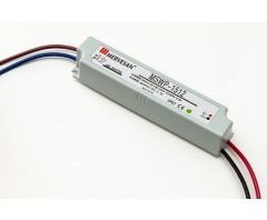 Mervesan Sabit Voltaj AC/DC (SMPS) Plastik Kasa Dış Mekan Adaptörler 12 Volt 1 Amper 12 Watt