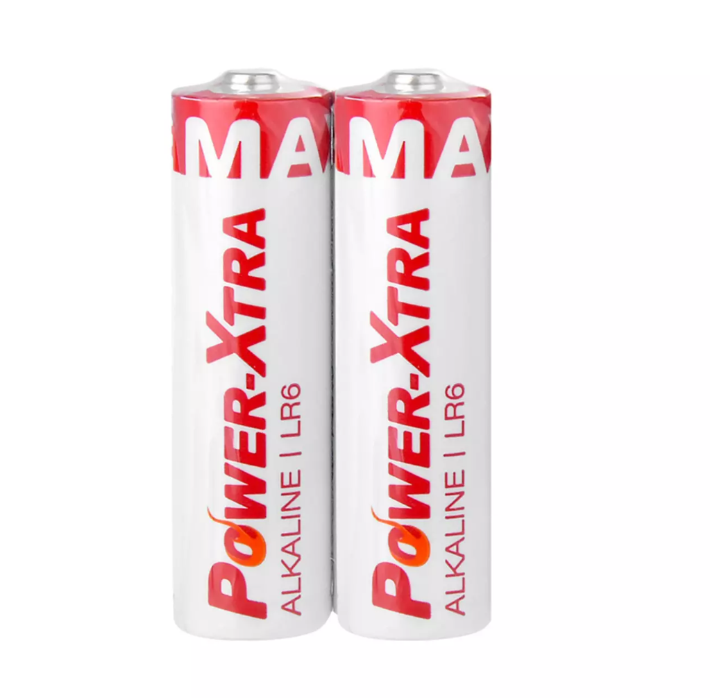 PowerXtra MaxLife LR06/AA Size Alkaline Pil 2li Shrink 900869503327