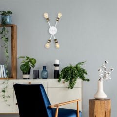 Aydinlatmadunyam Aplik White Fleur-Nuw-3403