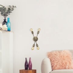 Aydinlatmadunyam Aplik Vintage Fleur-Nuw-3404