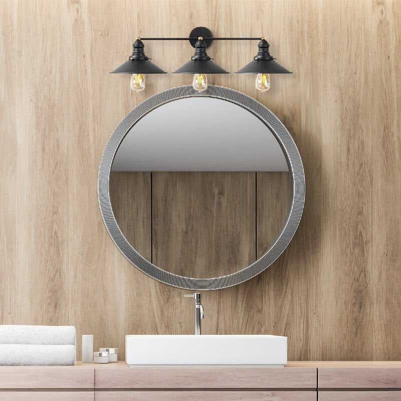 Aydinlatmadunyam Aplik BlackAntique Conical-12185