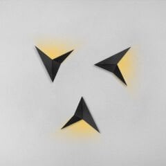 Aydinlatmadunyam Aplik Black Kus-Nuw-3201