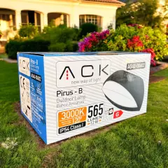 ACK 12W Pırus-B 3000K Led Bahçe Aplıgı AG40-00602