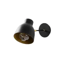Aydinlatmadunyam Aplik Black Spotkafasi-Nuw-3091