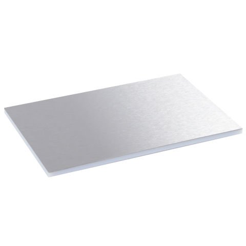 Legrand  Standart tip döşeme altı buat için sonlandırma kapağı, plastik, paslanmaz çelik, 12 veya 18 modül LEG-088016