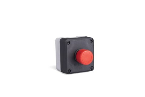 Emas Siy-Gri Pl.Kutu Tekli Stop Emniyet 30 Mm - P1C400E30