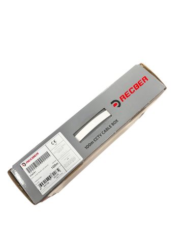 Reçber CCTV 1+2 RG 59 Mini 2x0,22mm2 Euro-Class Eca PVC Kılıflı Kamera Kablosu