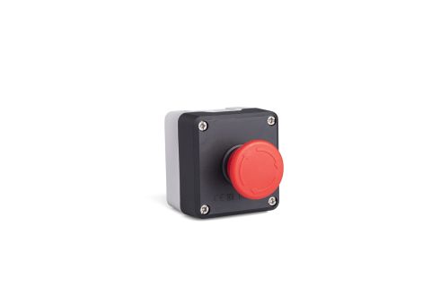 Emas Siy-Gri Pl.Kutu Tekli Stop Emn. - P1C400E40