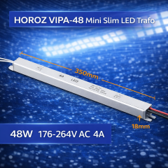 Horoz 082-002-0048 Vipa-48 48W 176-264V 4A Mini Slim Led Trafo