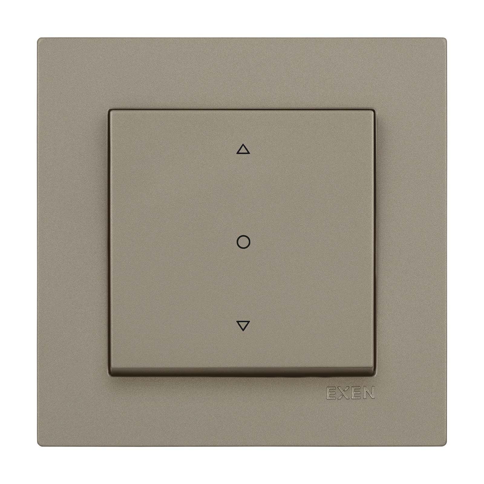 Exen Karell Titanyum Tek Tuslu Jaluzi Komple Takim