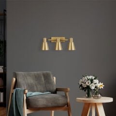 Aydinlatmadunyam Aplik Gold Funnel-13095