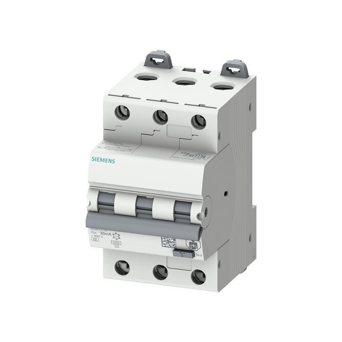 Siemens Rcbo, 6 Ka, 3P Type A, 30 Ma, C-Char, in: 32A Un: 400V 5SU1336-7FP32