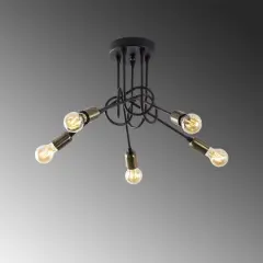 Aydinlatmadunyam Plafonyer BlackAntique Viraj-10880