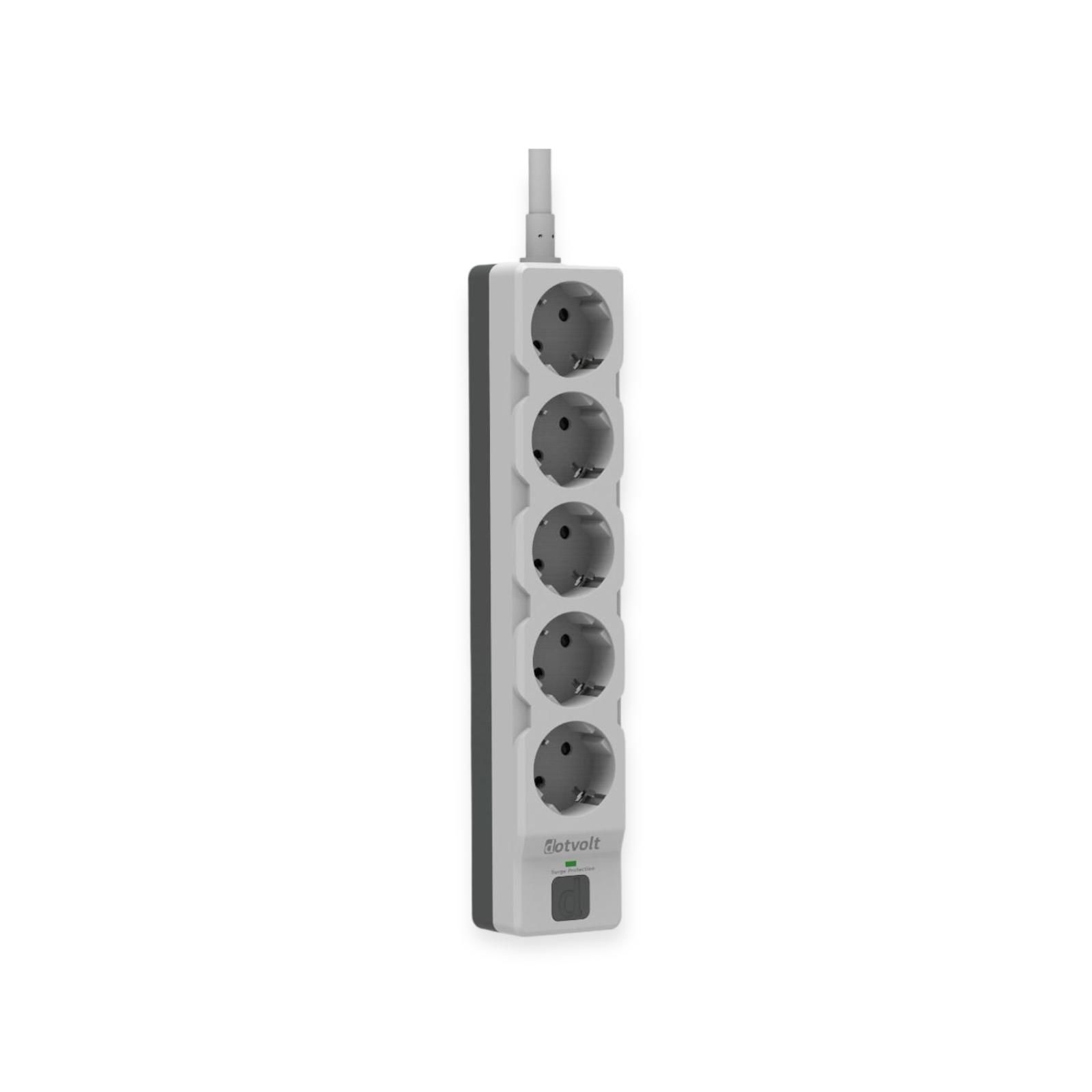 Dotvolt Surge Hunter - Beşli  Akım Koruma Prizi - 1050 Joule - 1.5 Mt. Kablolu