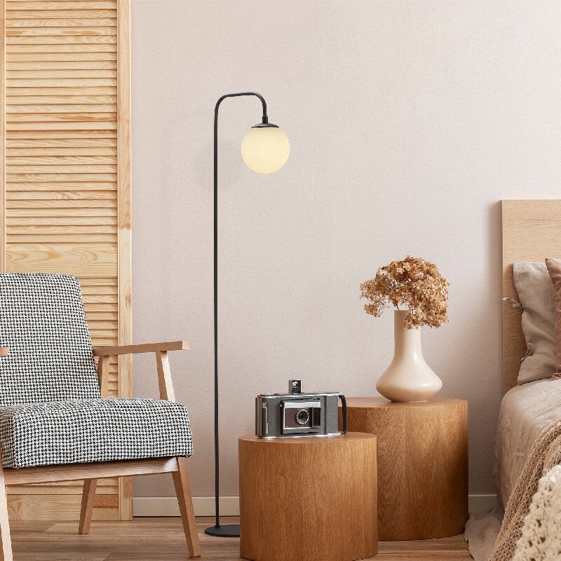 Aydinlatmadunyam Lambader BlackCream Viran-10965