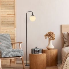 Aydinlatmadunyam Lambader BlackCream Viran-10965