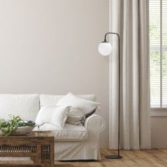 Aydinlatmadunyam Lambader BlackCream Viran-10965