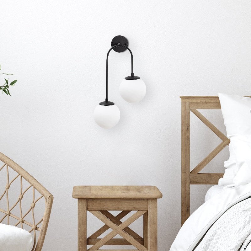 Aydinlatmadunyam Aplik BlackWhite Jewel-10575