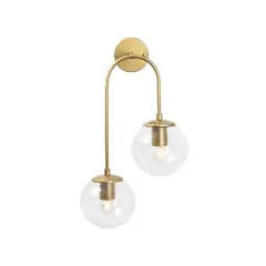 Aydinlatmadunyam Aplik Shiny Gold Jewel-10580