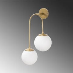 Aydinlatmadunyam Aplik Shiny Gold Jewel-10585