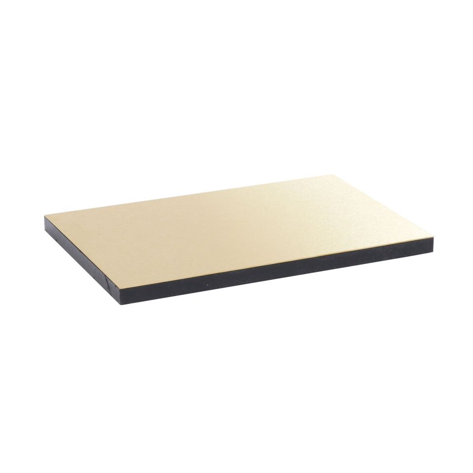 Legrand  Standart tip döşeme altı buat için sonlandırma kapağı, metal, pirinç, 12 veya 18 modül LEG-088049