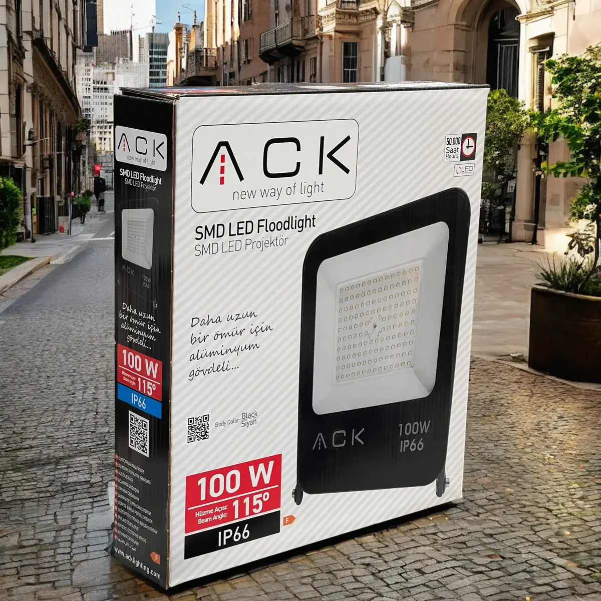 ACK 100W Dob Smd Led Projektör 6500K AT62-19132 en uygun fiyatlı satıcı