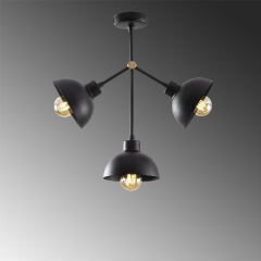 Aydinlatmadunyam Avize Black Dram-Nua-1111