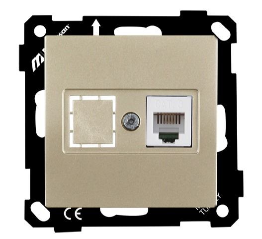 Mutlusan Ep Telefon Prizi 1*Rj12 Saten - 2270 125 0190