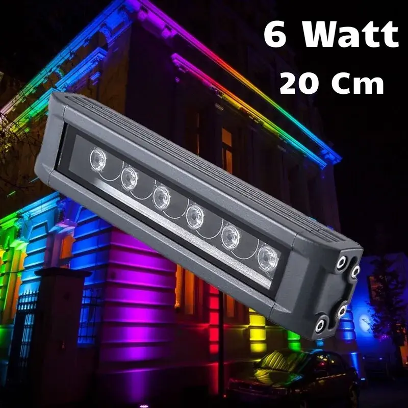 Cata 6 Watt Gold Wallwasher 20 cm Kırmızı Renk CT-4694