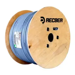 Reçber CCTV 1+4 HF RG 59 U/4 Cu/Al 2x0,75mm2+2x0,22mm2 Euro-Class Eca HF Kılıflı Kamera Kablosu