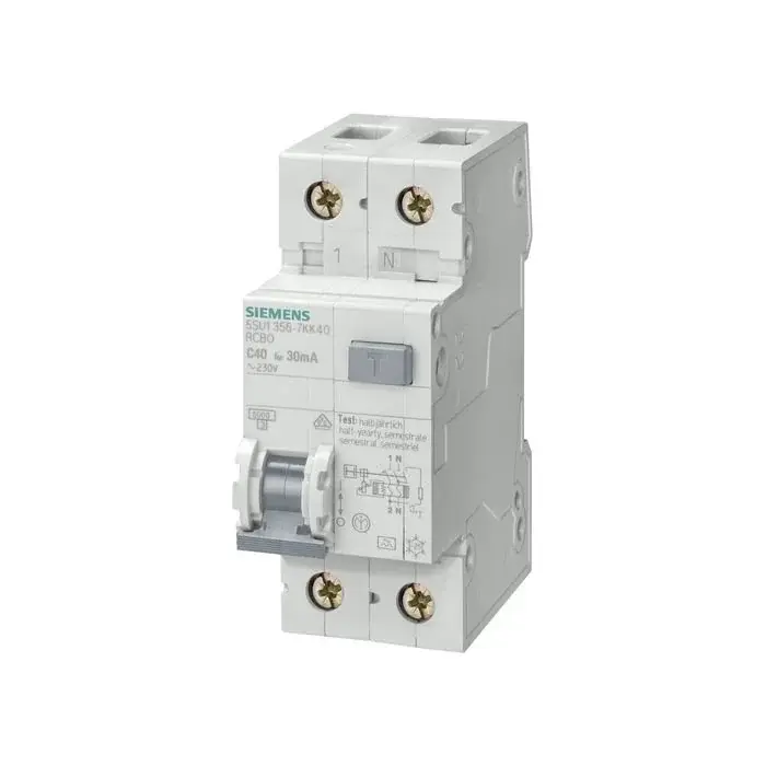 Siemens Anahtarli N Otomat Kaçak Akim Koruma C16A; 4.5Ka; 240V; 30Ma; Monofaze 5SU1353-1KK16