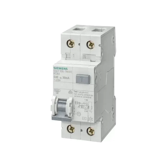 Siemens Anahtarli N Otomat Kaçak Akim Koruma C16A; 4.5Ka; 240V; 30Ma; Monofaze 5SU1353-1KK16