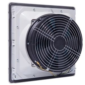 Çetinkaya Pano  325x325 220x60 230V-50/60Hz  520M3/H Kapasiteli Fanli Menfez V01 325 001
