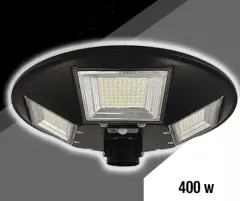 400w Park Bahçe Solar Uzaktan Kumandalı Ct-4676 Cata Beyaz Renk