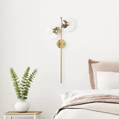 Aydinlatmadunyam Aplik Shiny Gold Fazli-10405